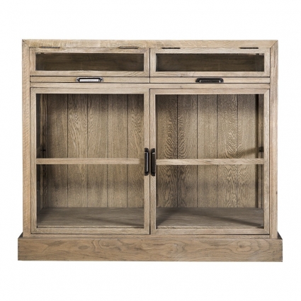 Витрина ROOMERS FURNITURE Вейк из массива дуба