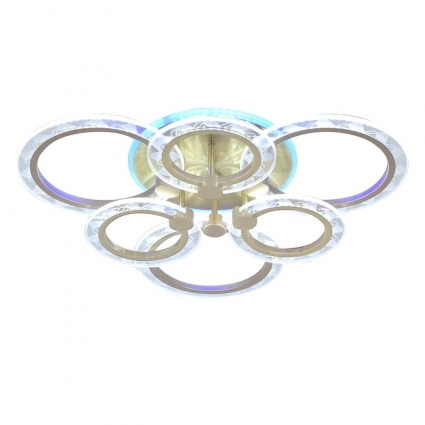 Потолочная люстра Seven Fires Talek SF7054/7C-SGD-RGB