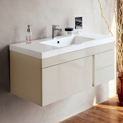 Тумба для комплекта BelBagno Luce 100 tortora lucido