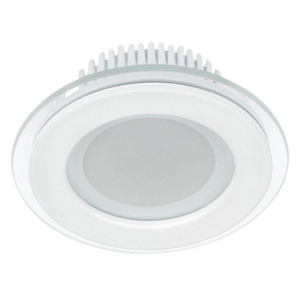 Встраиваемый светодиодный светильник Arlight LT-R96WH 6W Warm White 015575 