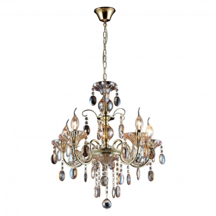 Подвесная люстра Toplight Yolanda TL7210D-05GD