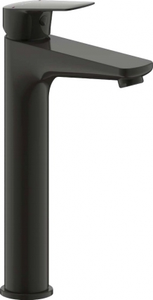 Смеситель Bravat Rhein F1429564BW-A-ENG для раковины, матовый черный