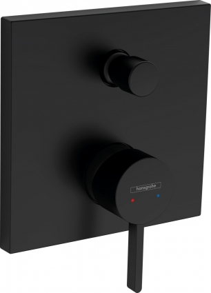 Смеситель Hansgrohe Finoris 76415670 для ванны с душем, матовый черный