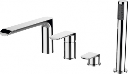 Смеситель Clever Start Elegance 61128 на борт ванны