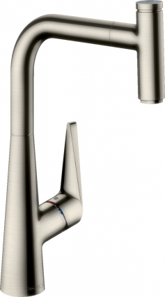 Смеситель Hansgrohe Talis Select M51 73853800 для кухонной мойки, сталь