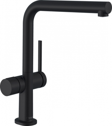 Смеситель Hansgrohe Talis M54 72827670 для кухонной мойки, матовый черный