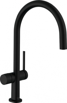 Смеситель Hansgrohe Talis M54 72805670 для кухонной мойки, матовый черный