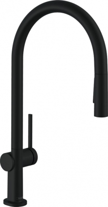Смеситель Hansgrohe Talis M54 72801670 для кухонной мойки, матовый черный