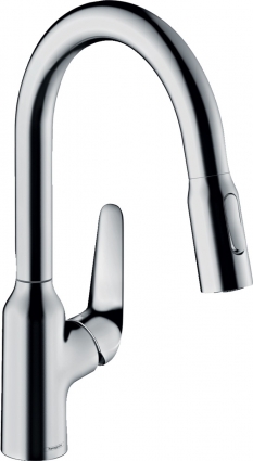 Смеситель Hansgrohe Focus M42 71821000 для кухонной мойки, хром