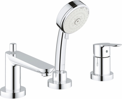 Смеситель Grohe BauEdge 2511700A на борт ванны, хром