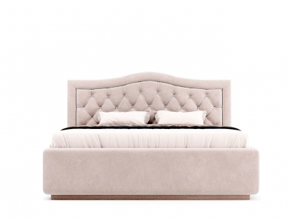 Кровать MYROOM Family Vicensa бежевого цвета с ортопедическим основанием 160х200