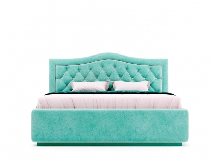Кровать MYROOM Family Vicensa мятного цвета с ортопедическим основанием 160х200