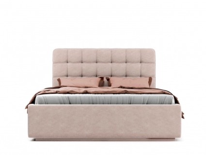 Кровать MYROOM Family Nola бежевого цвета с ортопедическим основанием 180х200 