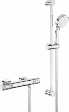 Душевой комплект Grohe Grohtherm 1000 Performance 34834000 с термостатом, хром