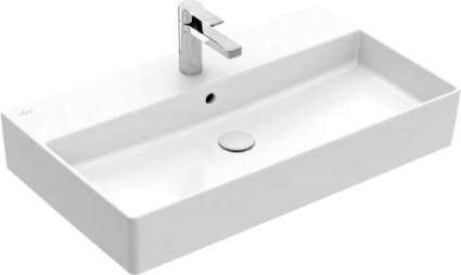 Раковина Villeroy & Boch Memento 4A228GRW stone white, ceramicplus, с переливом
