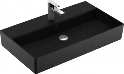Раковина Villeroy & Boch Memento 4A228LS5 ebony, ceramicplus, без перелива