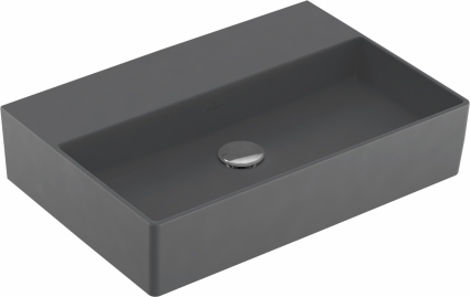 Раковина Villeroy & Boch Memento 4A226FI4 graphite, ceramicplus, без перелива