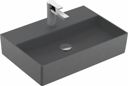 Раковина Villeroy & Boch Memento 4A226LI4 graphite, ceramicplus, без перелива