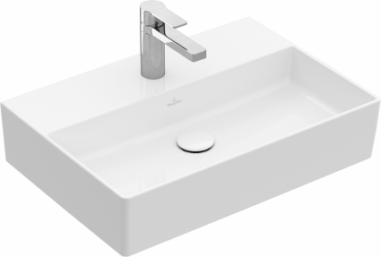 Раковина Villeroy & Boch Memento 4A226LR1 alpin, ceramicplus, без перелива