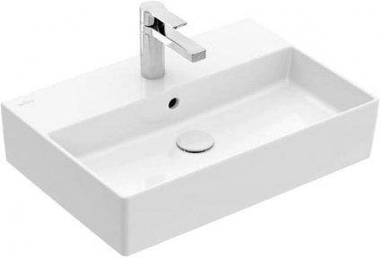 Раковина Villeroy & Boch Memento 4A226GR1 alpin, ceramicplus, с переливом