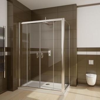 Душевой уголок Radaway Premium Plus DWD+S 140x75 прозрачное стекло
