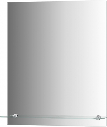 Зеркало Evoform Attractive BY 0505 60x70 с полочкой