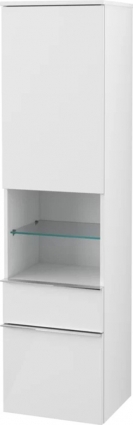 Шкаф-пенал Villeroy & Boch Venticello A95211 R, glossy white, с ручками хром