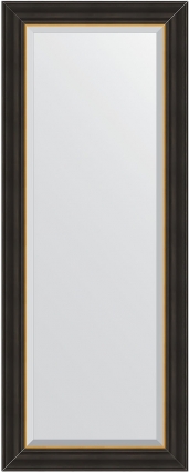 Зеркало Evoform Exclusive BY 3928 54x134 см черное дерево с золотом