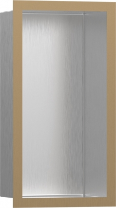Полка Hansgrohe XtraStoris Individual 56094140 шлифованная бронза