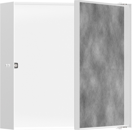 Полка Hansgrohe XtraStoris Rock 56085700 матовая белая