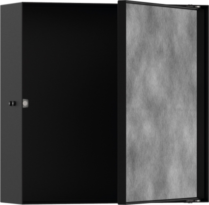 Полка Hansgrohe XtraStoris Rock 56085670 матовая черная