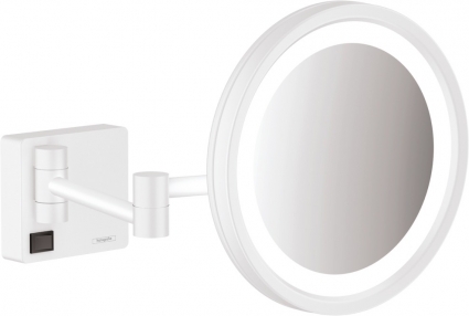 Косметическое зеркало Hansgrohe AddStoris 41790700 матовый белый