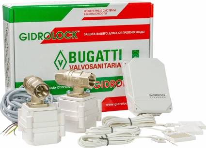 Система защиты от протечек Gidrolock Standard Bugatti 3/4"