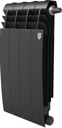 Радиатор биметаллический Royal Thermo BiLiner 500 Noir Sable VDR, 4 секции
