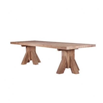 Стол ROOMERS FURNITURE Jerco из массива тикового дерева