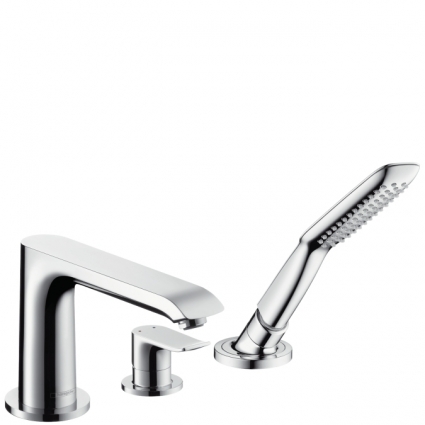 Смеситель Hansgrohe Metris на борт ванны
