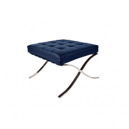 Пуф ROOMERS FURNITURE Барселона синего цвета