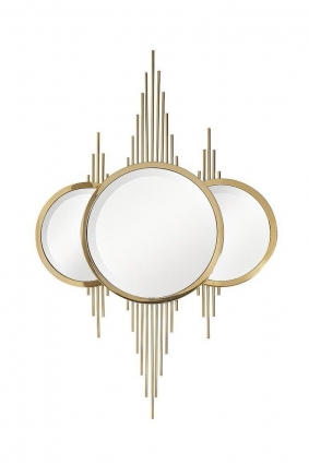 Настенное зеркало Garda Decor в металлической раме