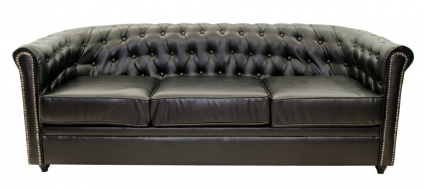 Кожаные диваны Mak-interior Karo black  