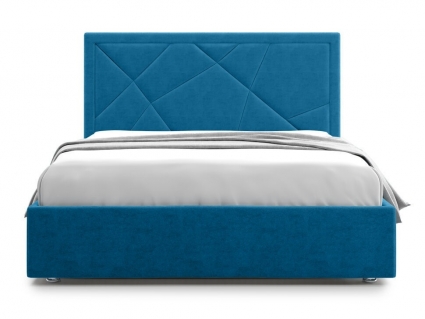 Кровать MYROOM Family Premium Milana 3 160х200 синего цвета с подъемным механизмом
