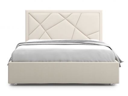 Кровать MYROOM Family Premium Milana 3 160х200 молочного цвета с подъемным механизмом