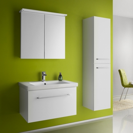 Мебель для ванной Dreja Inn 75 белый глянец