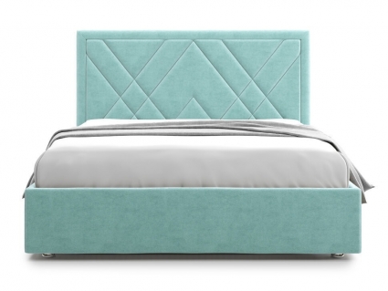 Кровать MYROOM Family Premium Milana 2 140х200 бирюзового цвета с подъемным механизмом