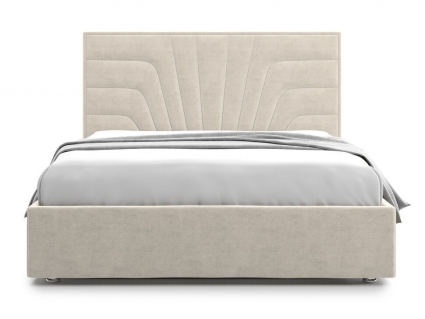 Кровать MYROOM Family Premium Milana 160х200 бежевого цвета с подъемным механизмом