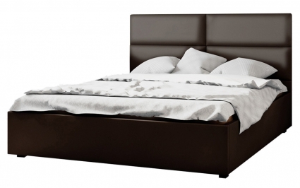 Кровать с подъемным механизмом MYROOM Family Ginan 160х200 коричневого цвета