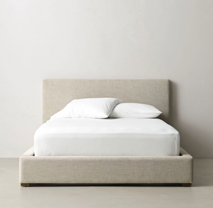 Кровать IdealBeds Alex 140х200 бежевого цвета