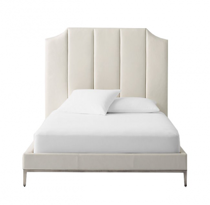 Кровать IdealBeds Sabine 160х200 молочного цвета