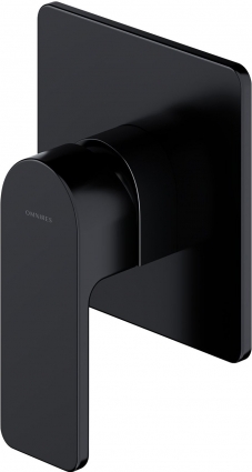 Смеситель Omnires Baretti 7845 C ВНУТРЕННЕЙ ЧАСТЬЮ, для душа, чёрный