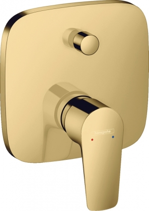 Смеситель Hansgrohe Talis E 71474990 для ванны с душем, полированное золото