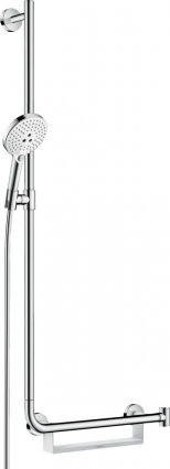 Душевой гарнитур Hansgrohe Raindance Select S 26324400 белый - хром